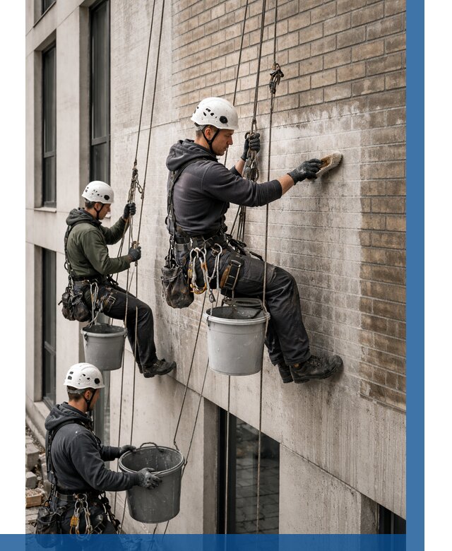 Удаление высолов с фасада в Кисловодске от 267 р. | ВЫСОТНИК-Ксл