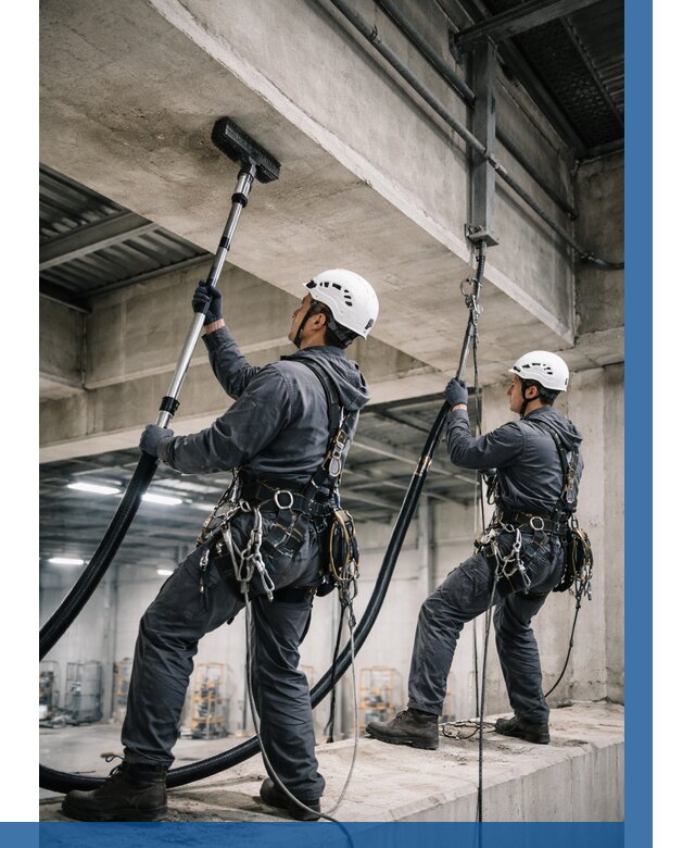 Обеспыливание потолочных конструкций в Кисловодске от 267 р. |ВЫСОТНИК-Ксл