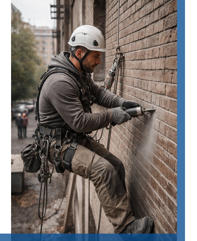 Расшивка кирпичных швов в Кисловодске от 642 р. | ВЫСОТНИК-Ксл