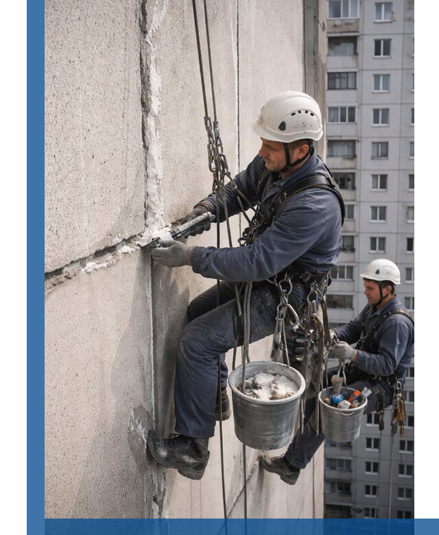 Утепление межпанельных швов в Кисловодске профессионально и надежно