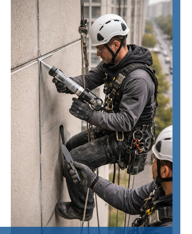 Первичная герметизация швов в Кисловодске от 642 р. | ВЫСОТНИК-Ксл