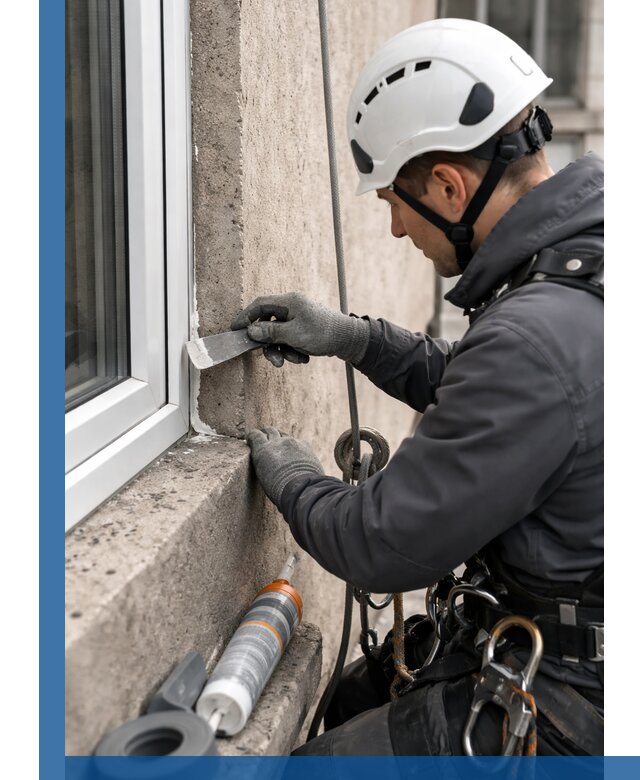 Герметизация монтажных швов окон в Кисловодске с гарантией качества