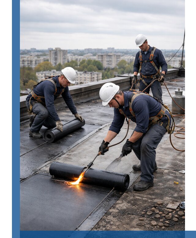 Ремонт наплавляемой кровли в Кисловодске качественно и надежно