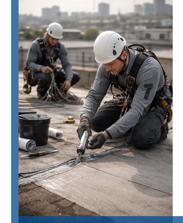 Аварийное и капитальное устранение протечек кровли в Кисловодске