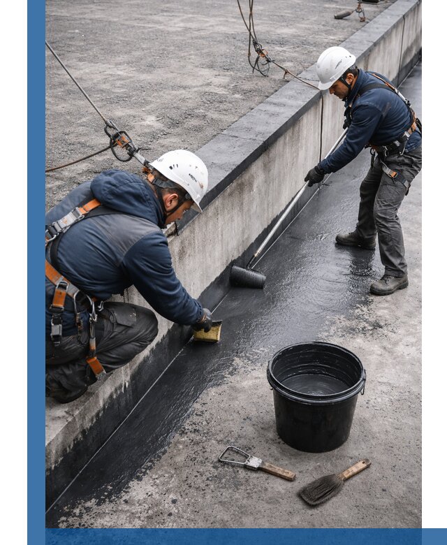 Гидроизоляция кровли жидкой резиной профессионально в Кисловодске