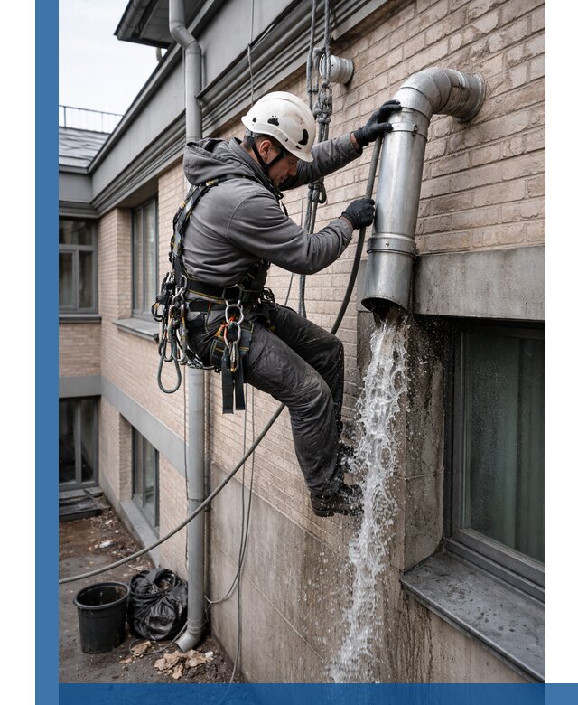 Профессиональная прочистка водосточных труб в Кисловодске с гарантией