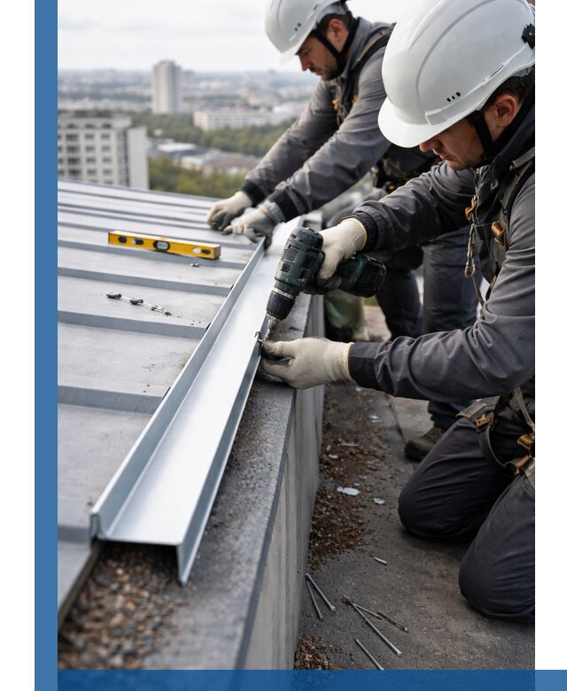 Монтаж капельника на кровле в Кисловодске с гарантией качества