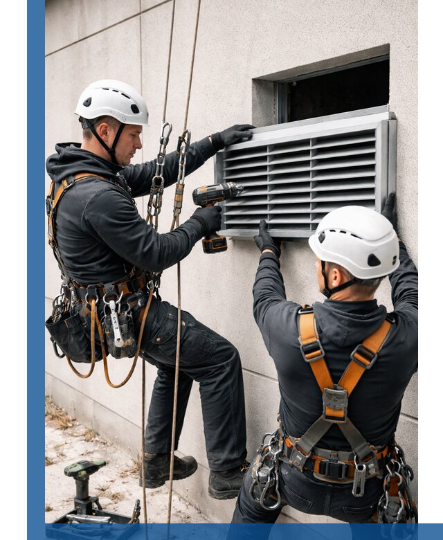 Монтаж вентиляционных решеток в Кисловодске профессиональный сервис