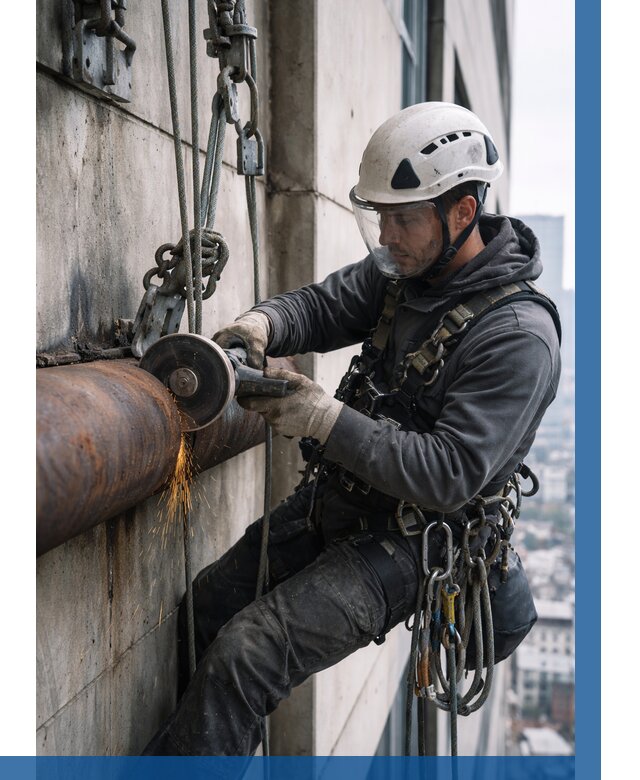 Резка металла на высоте в Кисловодске по цене от 4812 р. | ВЫСОТНИК-Ксл