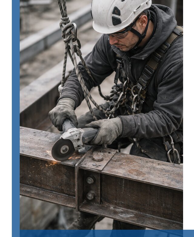 Резка металла на высоте в Кисловодске для зданий и конструкций