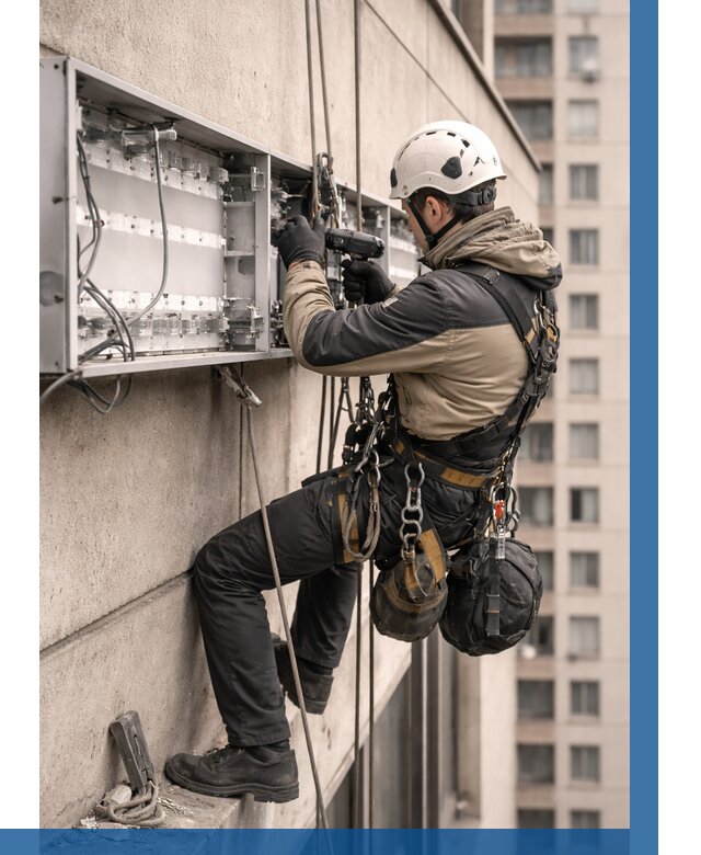 Ремонт вывески на высоте в Кисловодске от 4812 р. | ВЫСОТНИК-Ксл