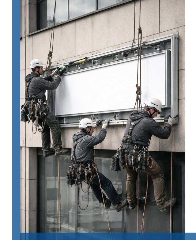 Профессиональный монтаж светового короба под ключ в Кисловодске