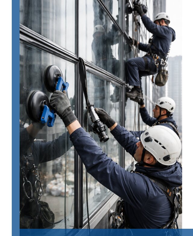 Радиусное остекление фасадов под ключ в Кисловодске с гарантиями