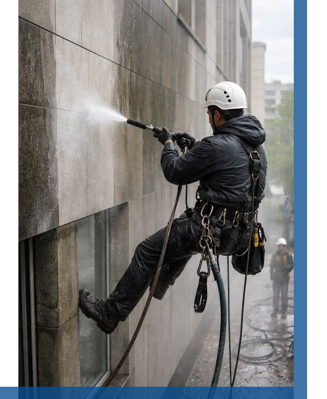 Гидроструйная очистка поверхностей в Кисловодске от 909 р. | ВЫСОТНИК-Ксл