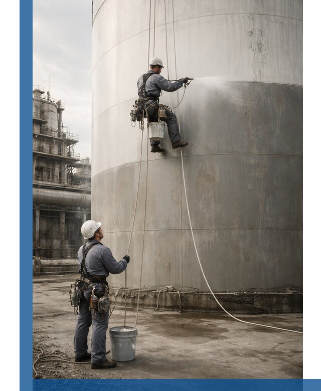 Покраска стальных резервуаров и емкостей в Кисловодске профессионально