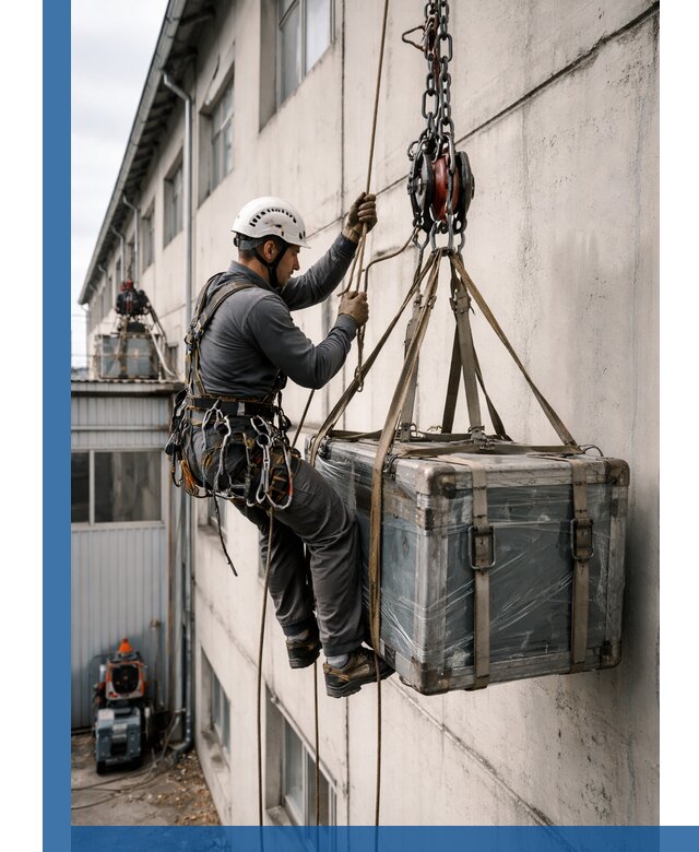 Подъем грузов на высоту в Кисловодске для промышленных объектов