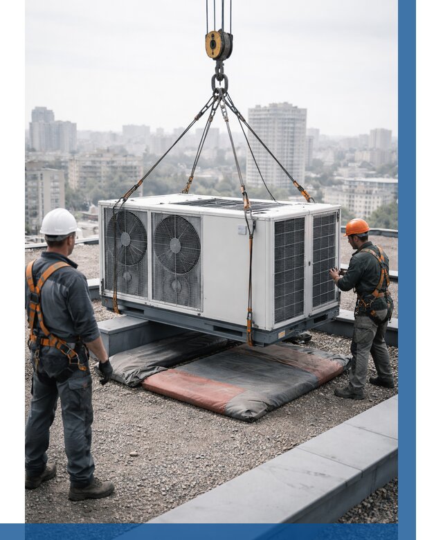 Подъем груза на крышу в Кисловодске от 5347 р. | ВЫСОТНИК-Ксл заказать