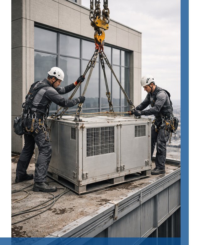 Такелажные работы на высоте в Кисловодске от 8555 р. | ВЫСОТНИК-Ксл