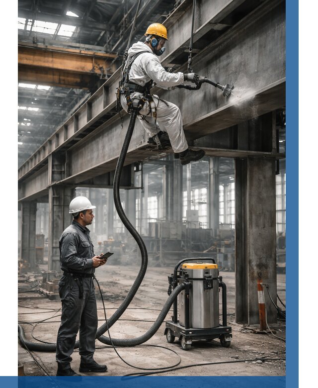 Обеспыливание конструкций в цехе в Кисловодске от 4491 р. | ВЫСОТНИК-Ксл