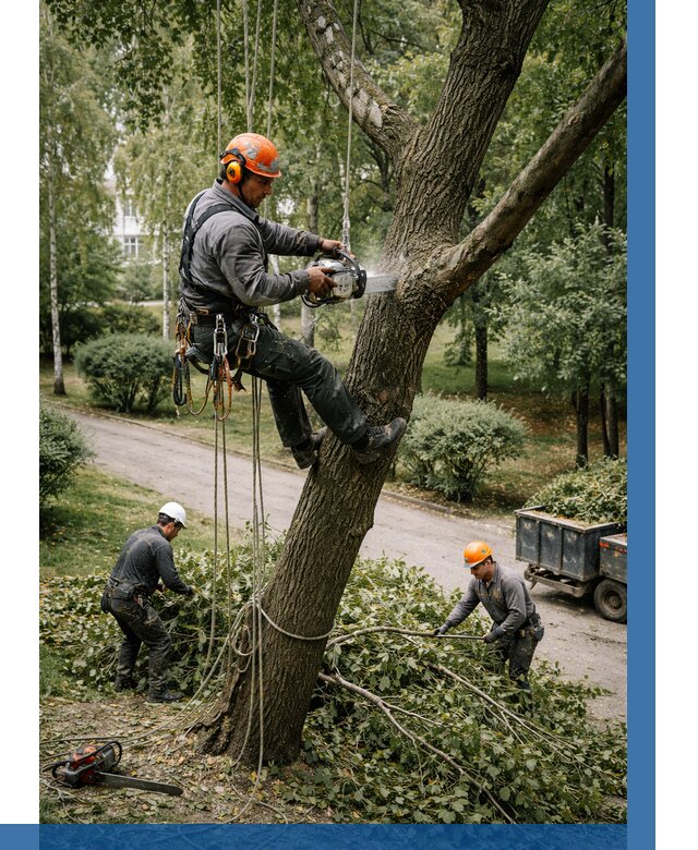 Кронирование деревьев в Кисловодске от 6951 р. | ВЫСОТНИК-Ксл