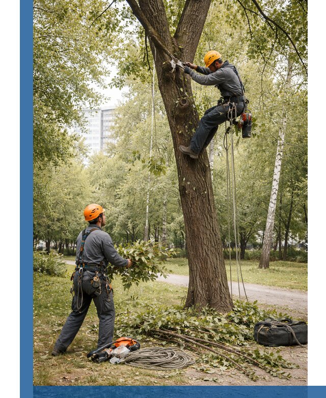 Санитарная обрезка деревьев в Кисловодске, профессионально и безопасно